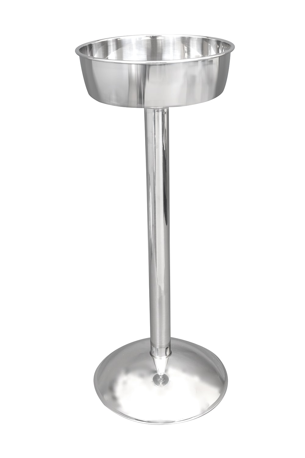 Vollrath 47621 23 5/8" Wine Bucket Stand - Stainless Steel, Mirror Finish thumbnail 3