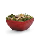 Vollrath 4763215 1 4/5 qt Square Insulated Bowl - Stainless, Dazzle Red thumbnail 2