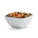 Vollrath 4763250 1 4/5 qt Square Insulated Bowl - Stainless, Pearl White thumbnail 2