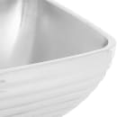 Vollrath 47634 3 1/5 qt Square Beehive Insulated Bowl - MirrorFinish Stainless thumbnail 2