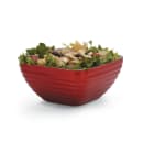 Vollrath 4763415 3 1/5 qt Square Insulated Bowl - Stainless, Dazzle Red thumbnail 2