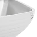 Vollrath 47635 5 1/5 qt Square Beehive Insulated Bowl - MirrorFinish Stainless thumbnail 2