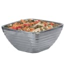 Vollrath 47635 5 1/5 qt Square Beehive Insulated Bowl - MirrorFinish Stainless thumbnail 4
