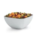 Vollrath 4763550 5 1/5 qt Square Insulated Bowl - Stainless, Pearl White thumbnail 2