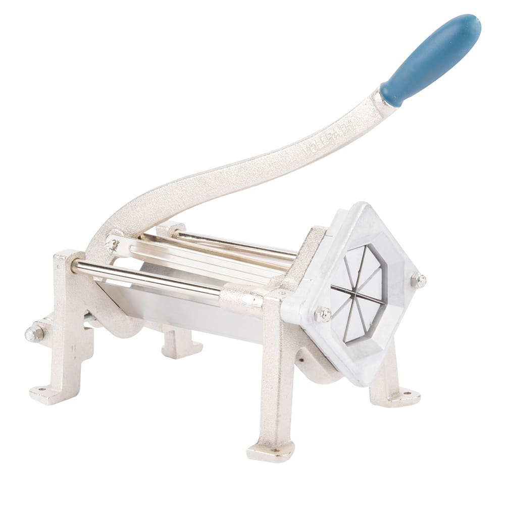 Vollrath 47703 8 Cut Wedge-Cut Potato Cutter - Nickel-Plated Cast Iron