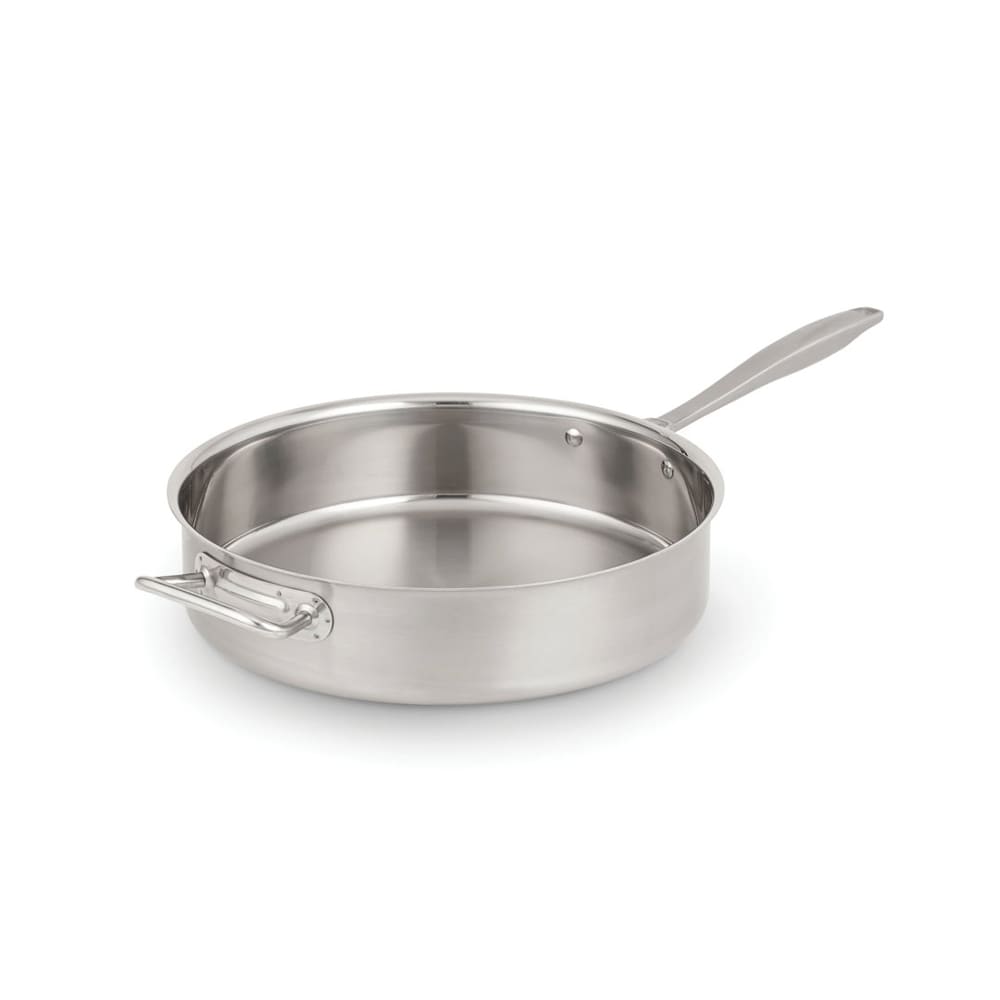 Vollrath 47747 14 1/16" Intrigue® Stainless Saute Pan - Induction Ready