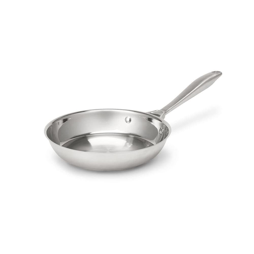 Vollrath 47750 7 3/4" Intrigue® Stainless Steel Frying Pan w/ Hollow Metal Handle - Induction Ready