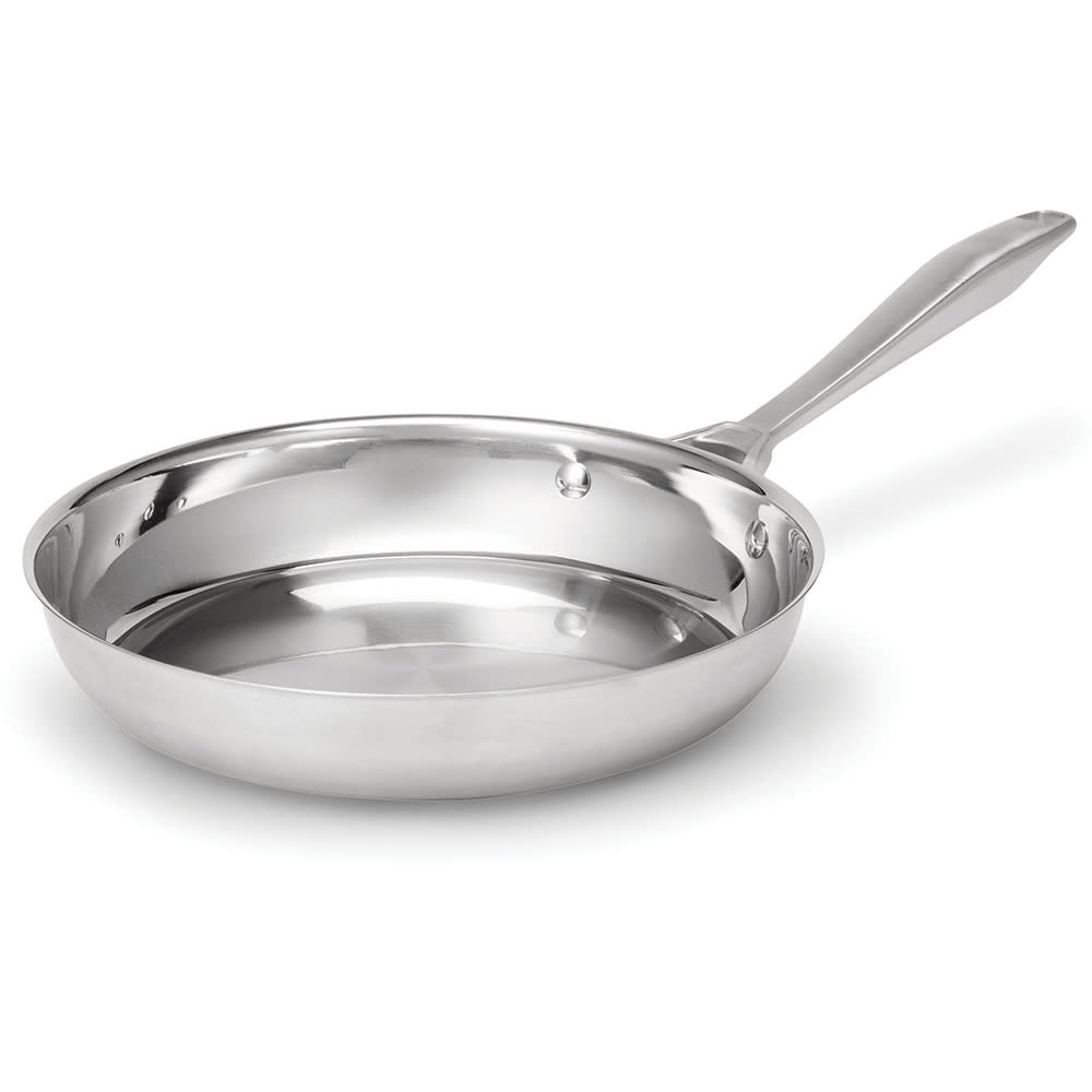 Vollrath 47752 11" Intrigue® Stainless Steel Frying Pan w/ Hollow Metal Handle - Induction Ready