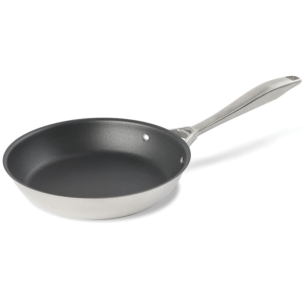 Vollrath 47756 9 3/8" Intrigue® Non-Stick Steel Frying Pan w/ Hollow Metal Handle - Induction Ready