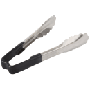 Vollrath 4780620 6"L Stainless Steel Utility Tongs - Black thumbnail 2