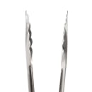Vollrath 4780640 6"L Stainless Steel Utility Tongs - Red thumbnail 4