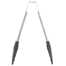 Vollrath 4780912 9 1/2"L Stainless Steel Utility Tongs - Black thumbnail 3