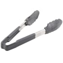 Vollrath 4780922 9 1/2"L Stainless Steel Utility Tongs - Black thumbnail 2