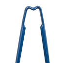 Vollrath 4780930 9 1/2"L Stainless Steel Utility Tongs - Blue thumbnail 5