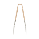 Vollrath 4780960 9 1/2"L Stainless Steel Utility Tongs - Tan thumbnail 3