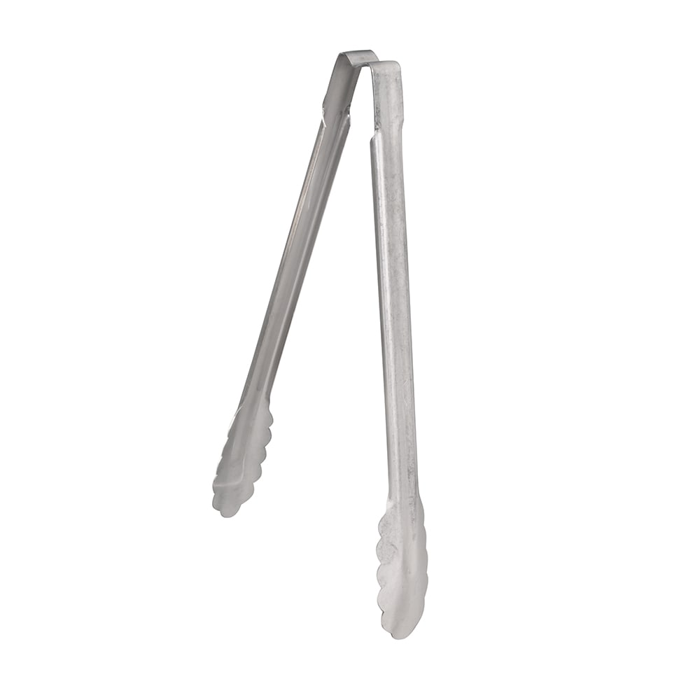 Vollrath 4781210 12"L Stainless Steel Utility Tongs