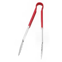 Vollrath 4781240 12"L Stainless Steel Utility Tongs - Red thumbnail 9