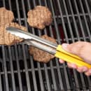 Vollrath 4781250 12"L Stainless Steel Utility Tongs - Yellow thumbnail 7