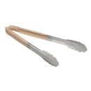 Vollrath 4781260 12"L Stainless Steel Utility Tongs - Tan thumbnail 3