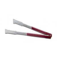 Vollrath 4781640 16"L Stainless Steel Utility Tongs - Red thumbnail 8