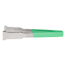 Vollrath 4790970 9 1/2"L Stainless Steel Utility Tongs - Green thumbnail 3