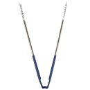 Vollrath 4791630 16"L Stainless Steel Utility Tongs - Blue thumbnail 3