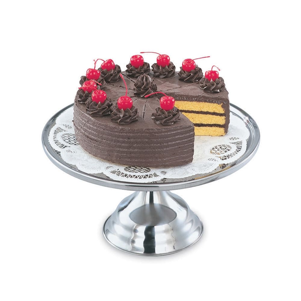 Vollrath 48023 13" Cake Stand - 7 3/8" H, Stainless