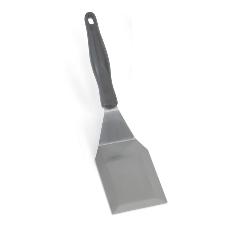 Vollrath 4808720 Jacob's Pride® 13 1/2" Heavy Duty Solid Beveled Turner - Black Handle