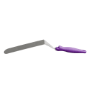 Vollrath 4808880 Jacob's Pride® Heavy-Duty Solid Turner w/ Purple Ergo Grip Handle, 8" x 3", Stainless thumbnail 6