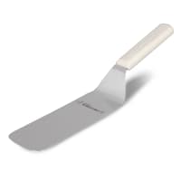Vollrath 4808915 Jacob's Pride® 16 1/2" Heavy Duty Perforated Turner - White Handle thumbnail 4