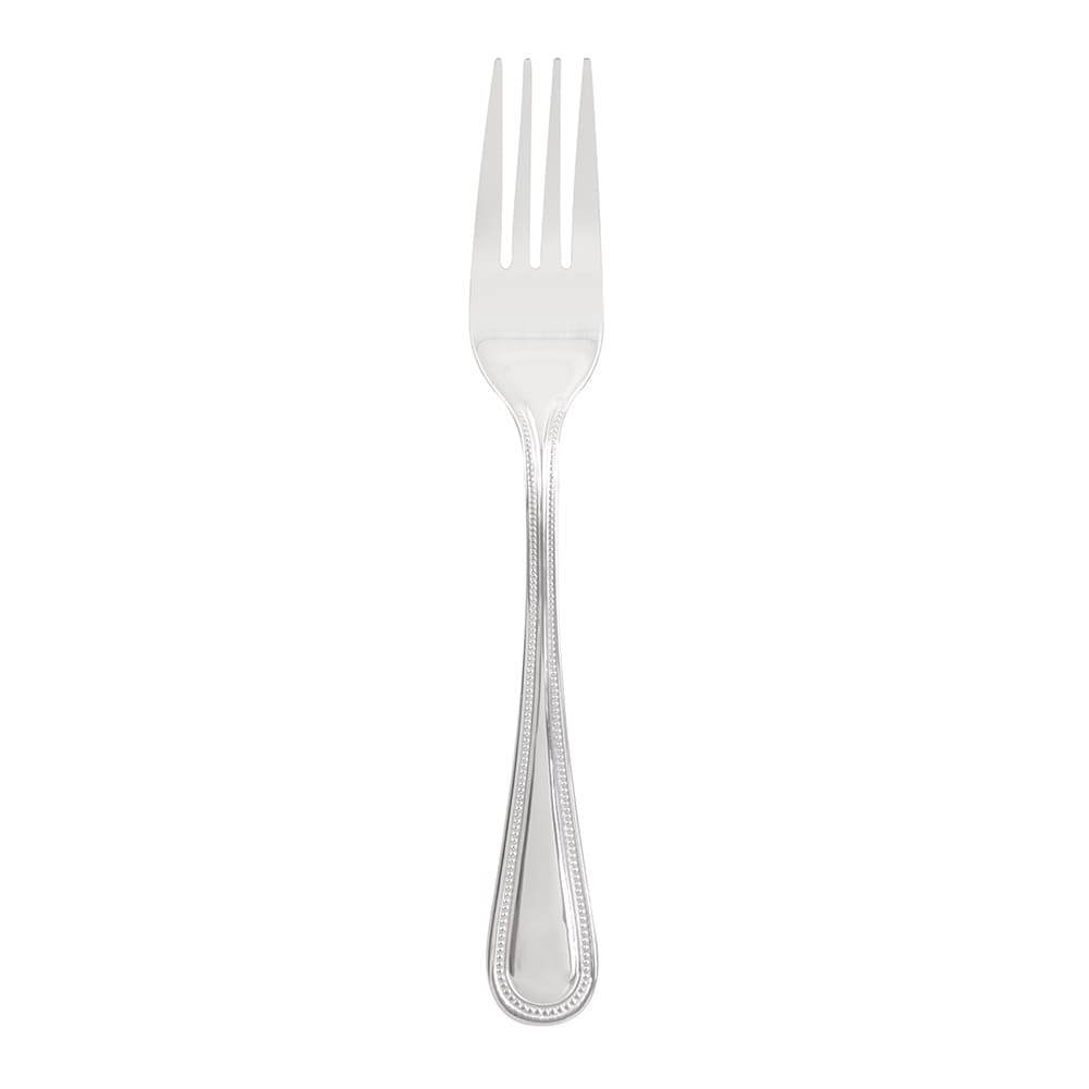 Vollrath 48221 7 1/2" Dinner Fork with 18/0 Stainless Grade, Brocade Pattern