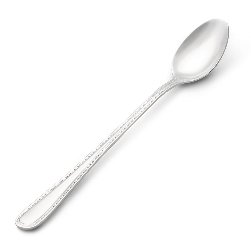 Vollrath 48224 7 3/8" Iced Tea Spoon with 18/0 Stainless Grade, Brocade Pattern