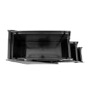 Vollrath 4843-06 Condiment Organizer w/ (3) Bins - Black thumbnail 7