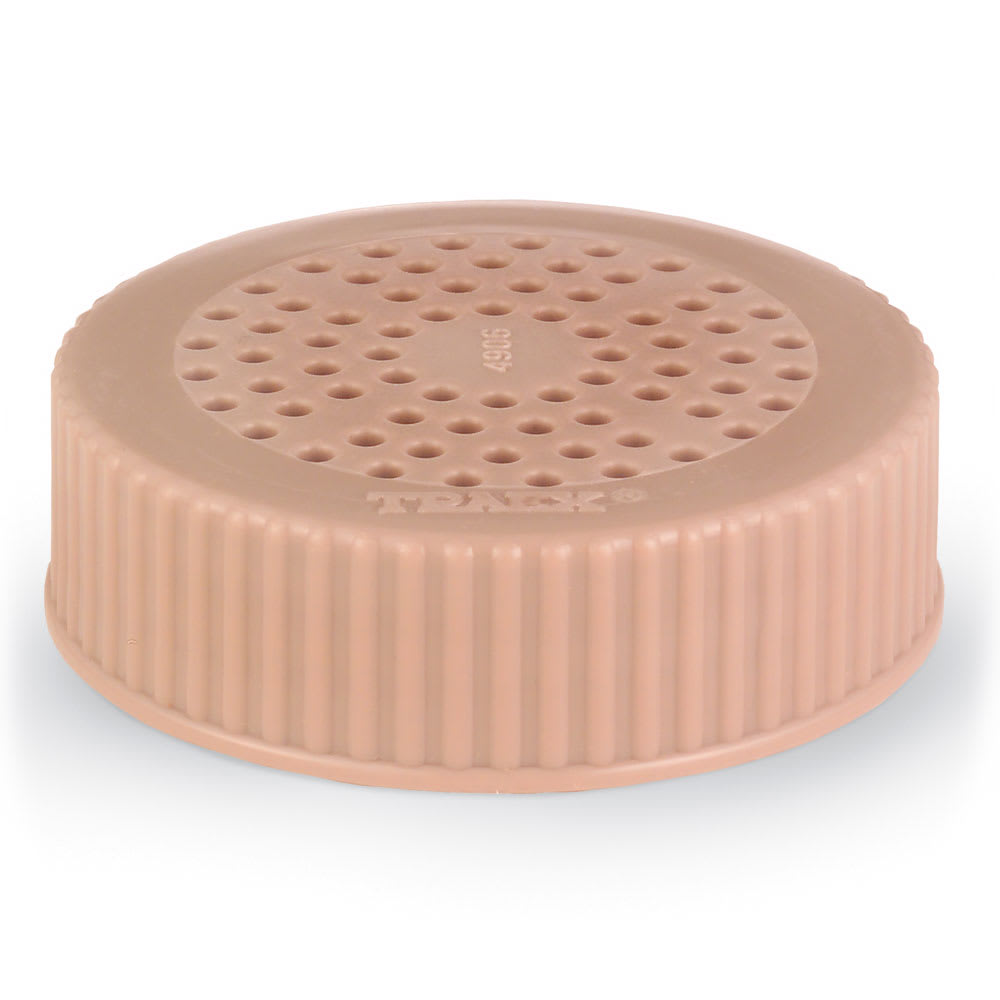 Vollrath 4906-32 Shaker Dredge Lid - Medium, Plastic Beige