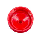 Vollrath 4913-02 Wide Mouth Squeeze Bottle Cap - Fits 16 32 oz Red thumbnail 3