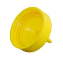 Vollrath 4913-08 Wide Mouth Squeeze Bottle Cap - Fits 16 32 oz Yellow thumbnail 2