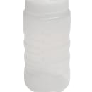 Vollrath 4916-13 16 oz Squeeze Bottle Dispenser - Wide Mouth, Clear with Clear Cap thumbnail 2