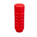 Vollrath 4924-02 24 oz Squeeze Bottle Dispenser - Wide Mouth, Red with Red Cap thumbnail 4