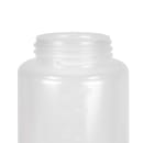 Vollrath 4932-13 32 oz Squeeze Bottle Dispenser - Wide Mouth, Clear with Clear Cap thumbnail 4