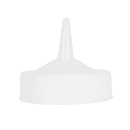 Vollrath 4932-13 32 oz Squeeze Bottle Dispenser - Wide Mouth, Clear with Clear Cap thumbnail 5