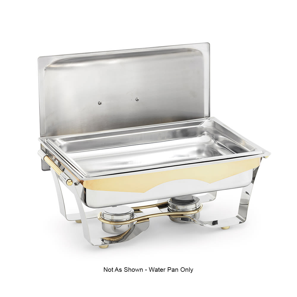 Vollrath 49331 9 qt Rectangular Full-Size Chafer Water Pan - Stainless