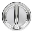 Vollrath 49334 4 1/5 qt Round Chafer Divided Food Pan - Stainless thumbnail 3