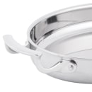 Vollrath 49412 2 5/8 qt Miramar® Display Cookware Oval Au Gratin 6 oz. Oval - Stainless Steel, Induction Ready thumbnail 5