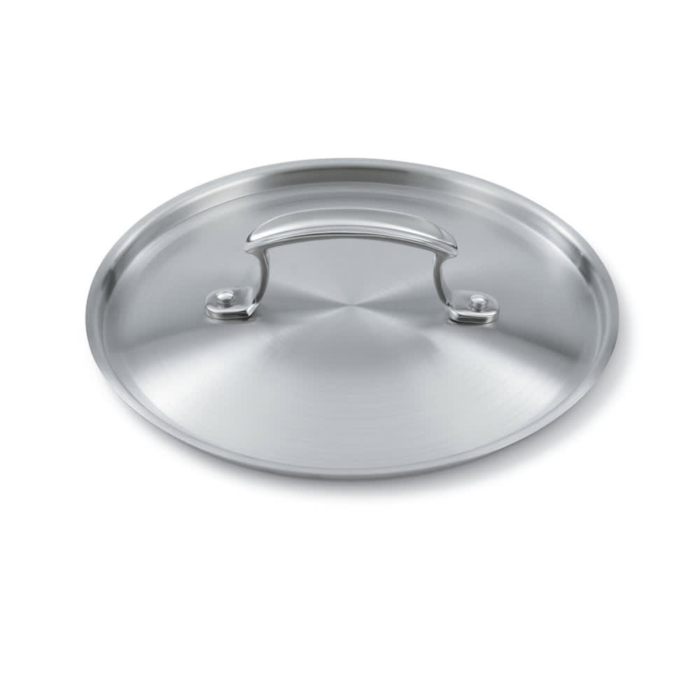 Vollrath 49419 8" Miramar® Low Dome Cover - Stainless Steel