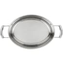Vollrath 49452 5-1/10 qt Miramar® Display Cookware Oval Au Gratin - Stainless Steel, Induction Ready thumbnail 3