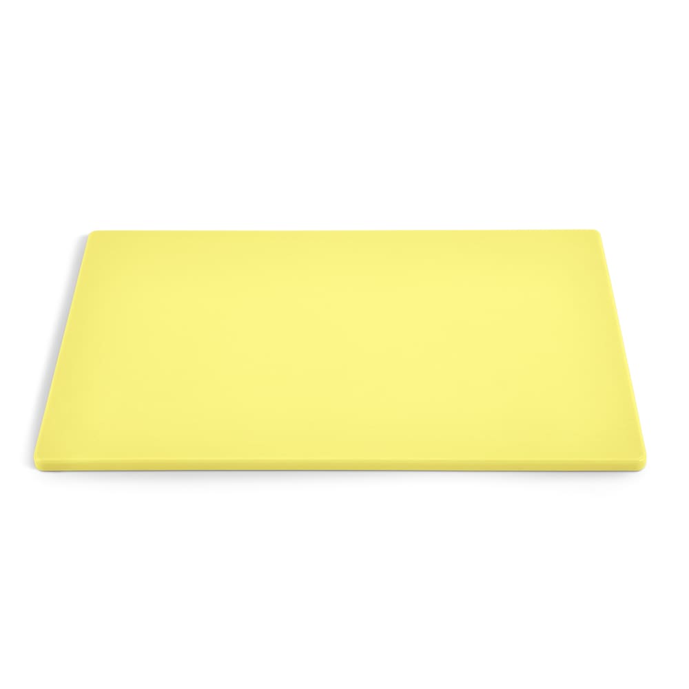 Vollrath 5200350 Poly Cutting Board - 18 x 24 x 1/2" Yellow