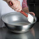 Vollrath 52023 13 1/2" High-Temp Spatula - Contoured Flexible Blade, White thumbnail 6