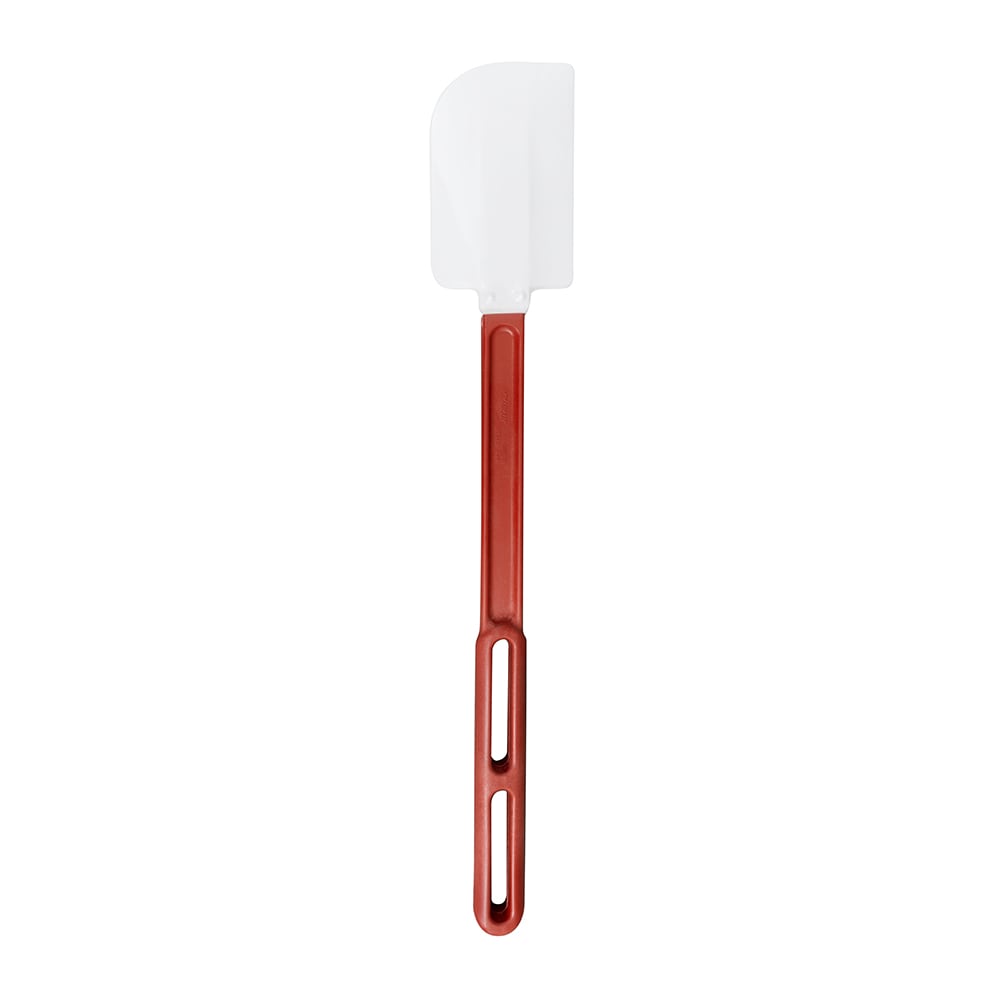 Vollrath 52026 16 1/2" High-Temp Spatula - Contoured Flexible Blade, White