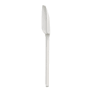 Vollrath 52113 13 1/2" Spoon-Shaped Spatula - White thumbnail 2