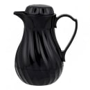 Vollrath 52126 10 oz Tilt & Pour Beverage Server - 3 Color Tabs, Poly, Black thumbnail 2